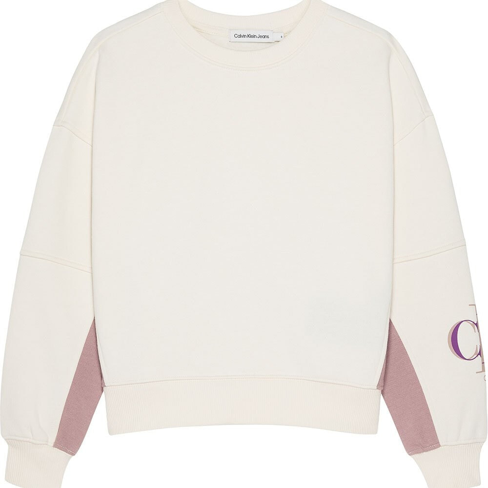 CALVIN KLEIN JEANS Colour Blomonogram Sweatshirt