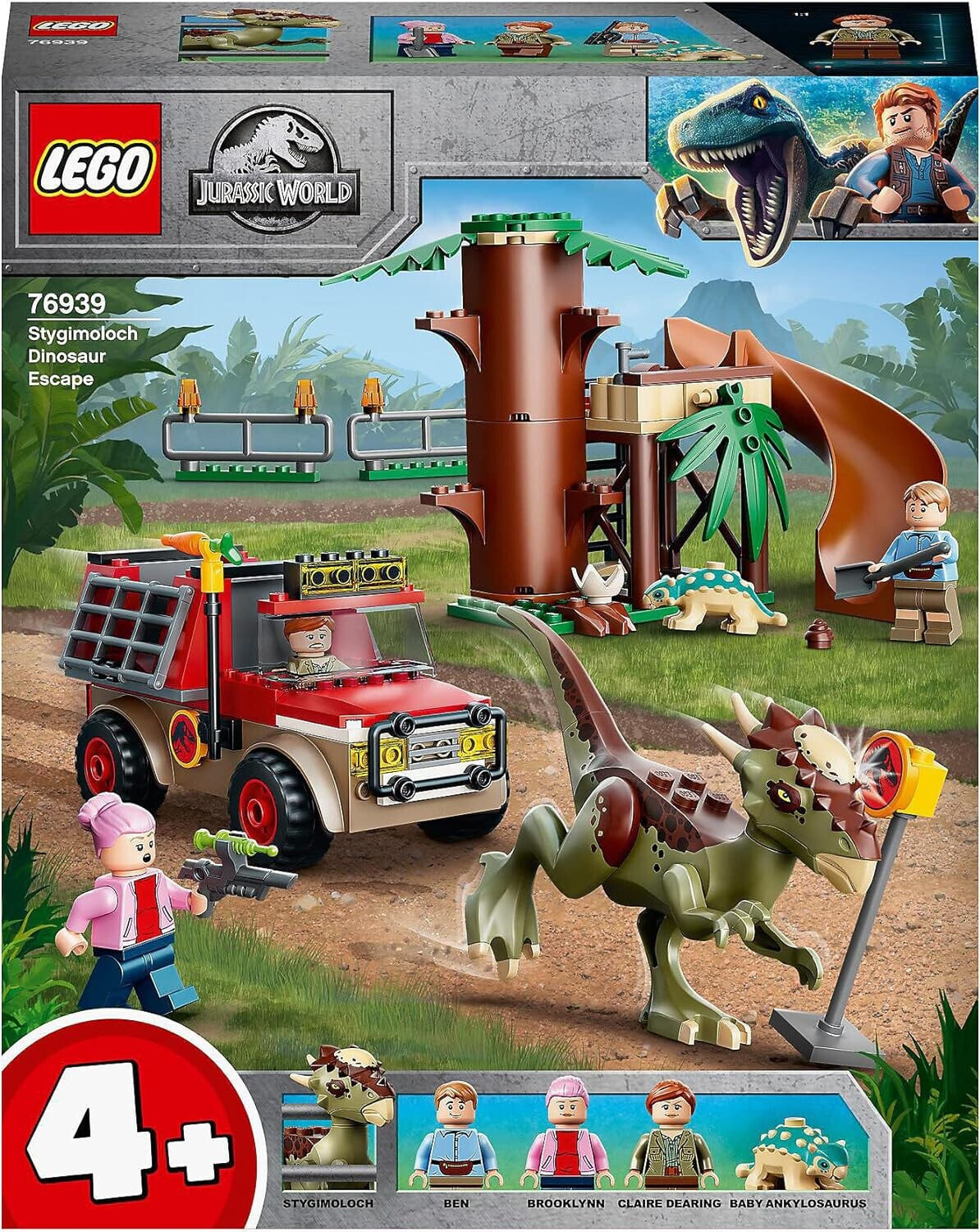 Игровой набор LEGO Jurassic World Dinosaur East Stygimoloch, Модель 76940,  Для детей lEGO Размер: 4-7 Years купить недорого от 46 руб. в  интернет-магазине BigSaleDay