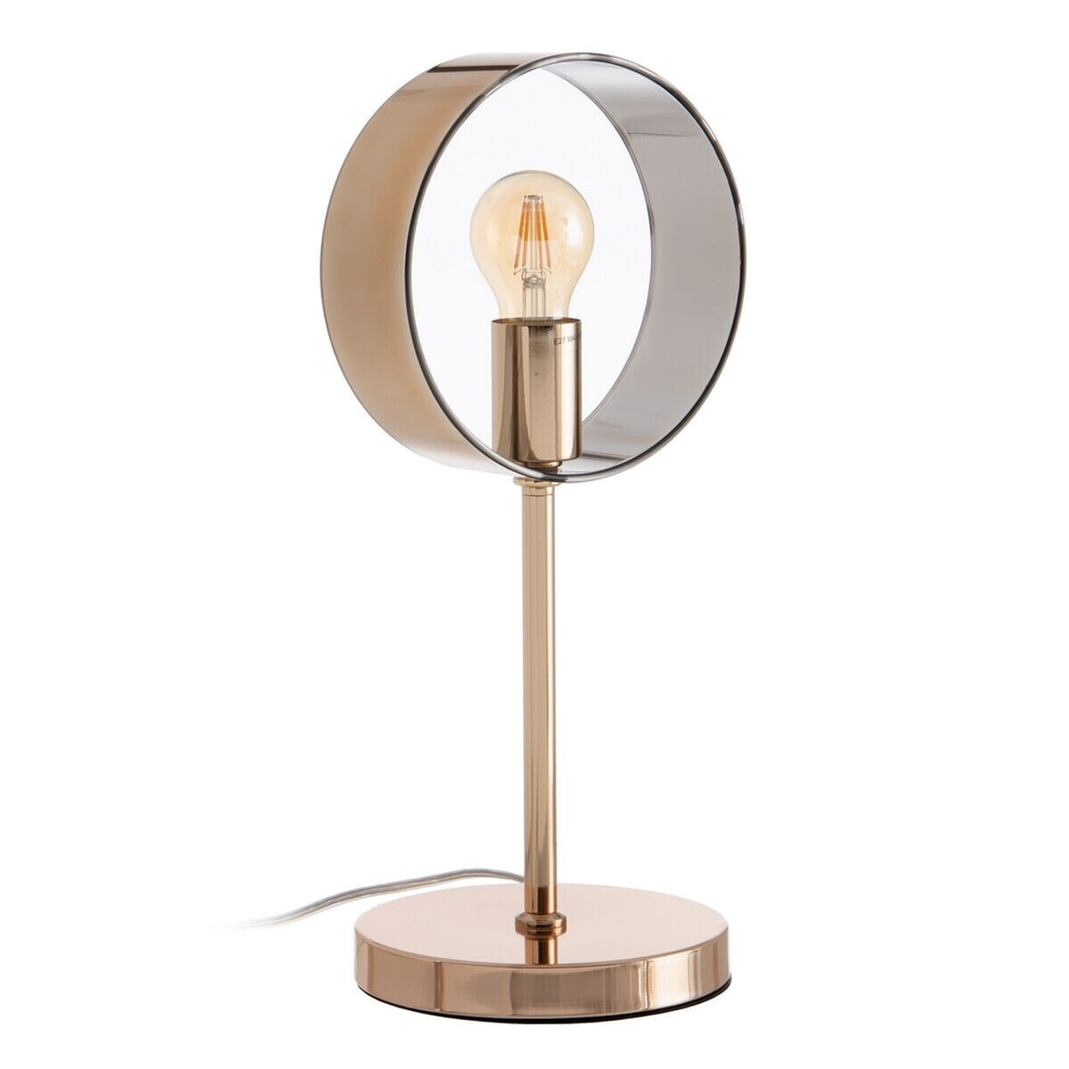Desk lamp Golden Metal Crystal Iron Hierro/Cristal 60 W 220 V 240 V 220 -240 V 20 x 18 x 44 cm