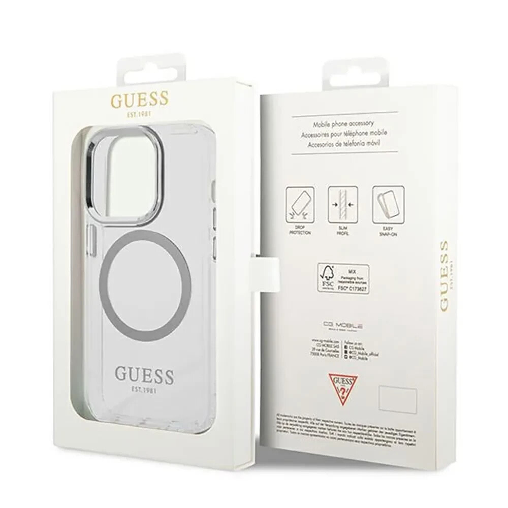 GUESS Guhmp14Xhtrms iPhone 14 Pro Max 6.7 Outline phone case