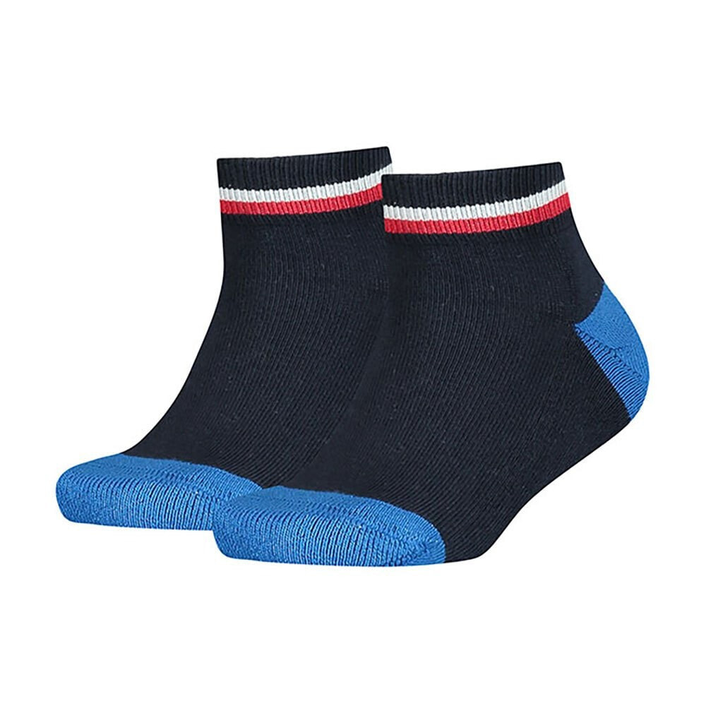 TOMMY HILFIGER KIDS Iconic Sports Kids Quarter short socks 2 pairs