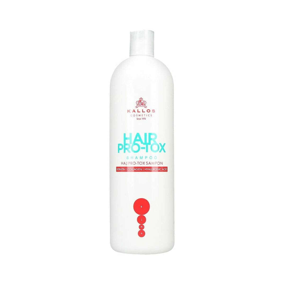 Шампунь с кератинами Kallos Cosmetics Hair Pro-Tox 1 L