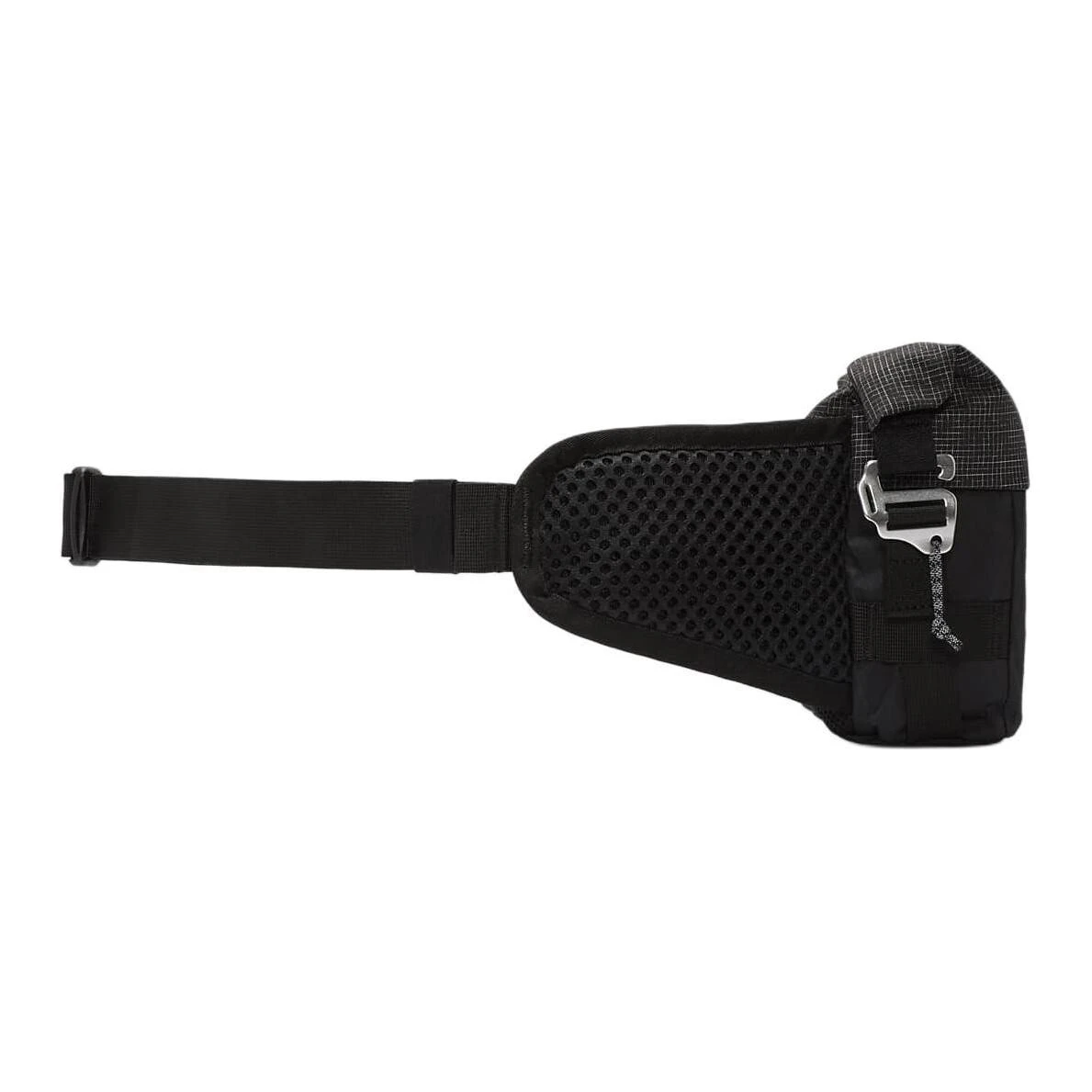 Nike Fabric Fanny Pack Regular Unisex Black & Metallic Silver