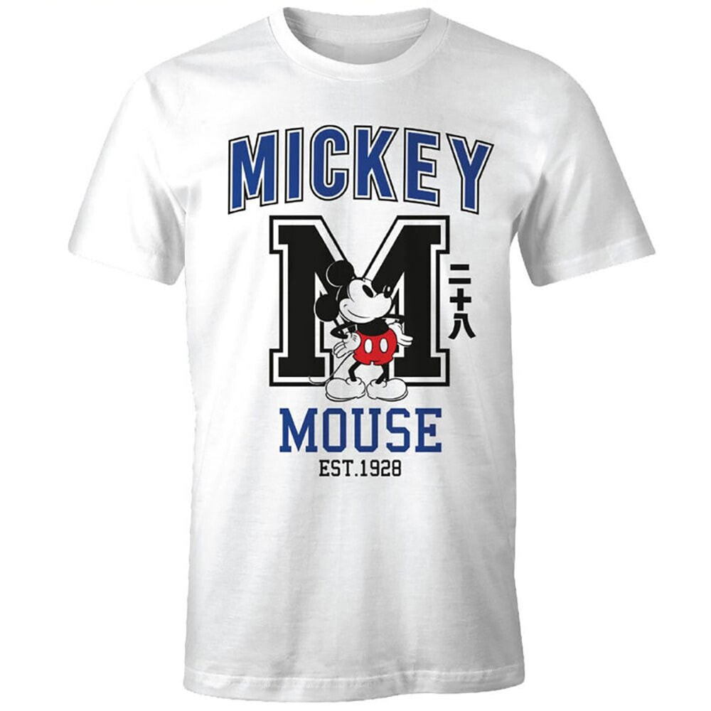 DISNEY M Mickey Short Sleeve T-Shirt