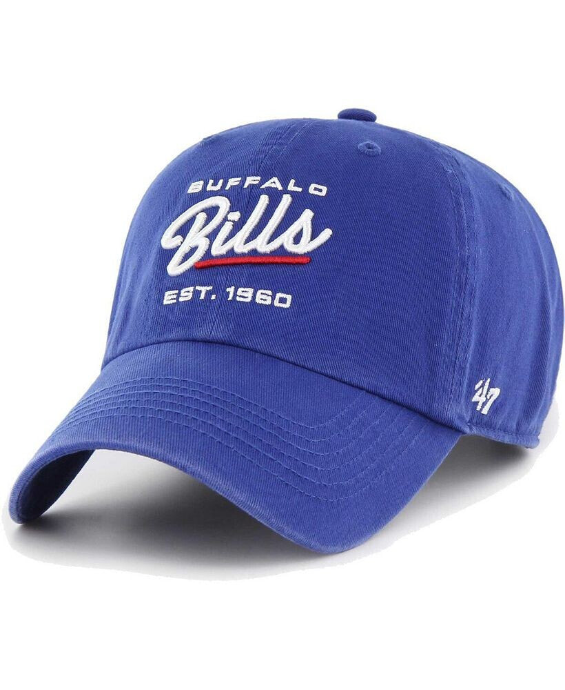 '47 Brand women's Royal Buffalo Bills Sidney Clean Up Adjustable Hat