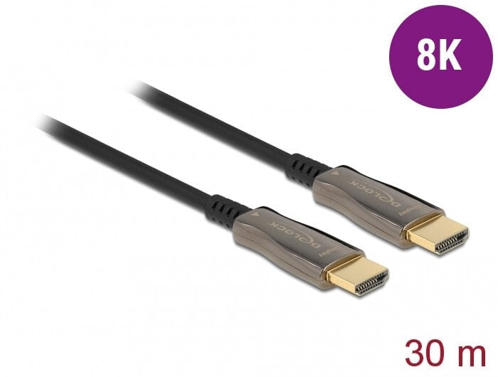 DeLOCK 84040 HDMI кабель 30 m HDMI Тип A (Стандарт) Черный