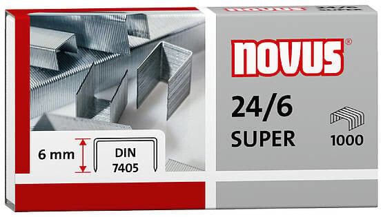 Novus 040-0026 скобы для степлера Упаковка скоб 1000 скоб