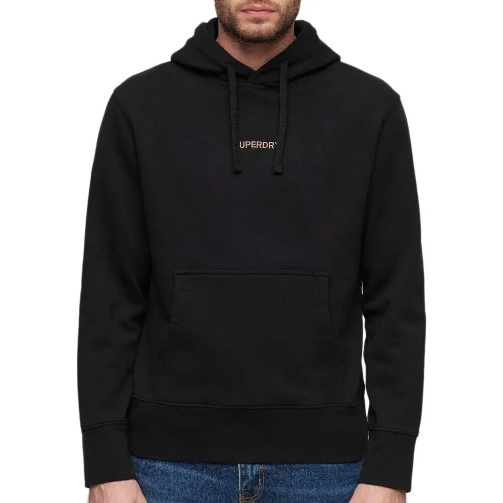 SUPERDRY Micro Logo Graphic Loose Hoodie