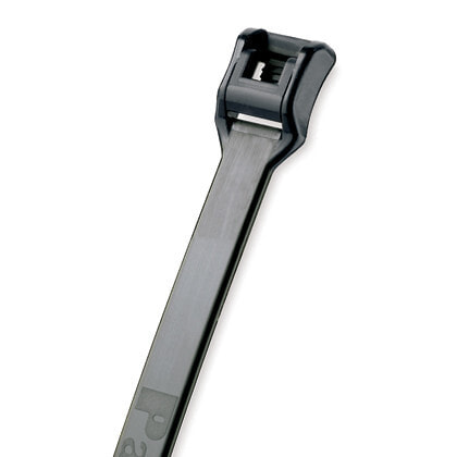 ILT6LH-C0, Parallel entry cable tie, Nylon, Black, 15.2 см, CE, 53.8 см
