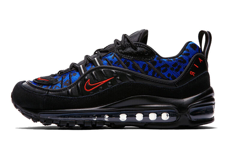 Nike Air Max 98 黑豹 低帮 跑步鞋 女款 黑蓝 / Кроссовки Nike Air Max 98 BV1978-001