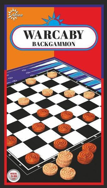 Логическая игра для детей Abino Warcaby Backgammon (2687)