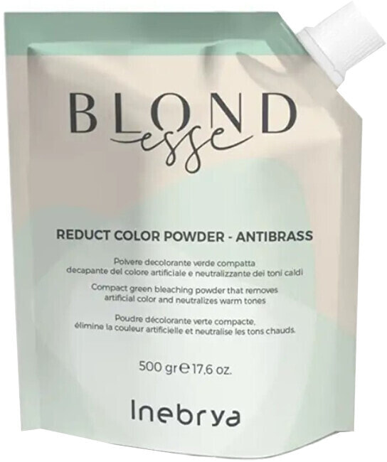 Blondesse green bleaching powder for hair (Reduct Color Powder - Antibrass) 500 g