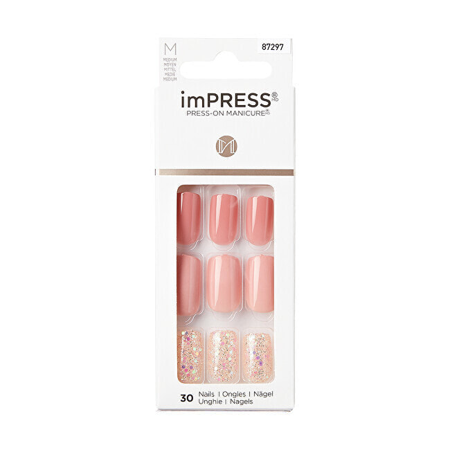 Товар для дизайна ногтей Kiss Self-adhesive nails imPRESS Nails All to Myself 30 pcs