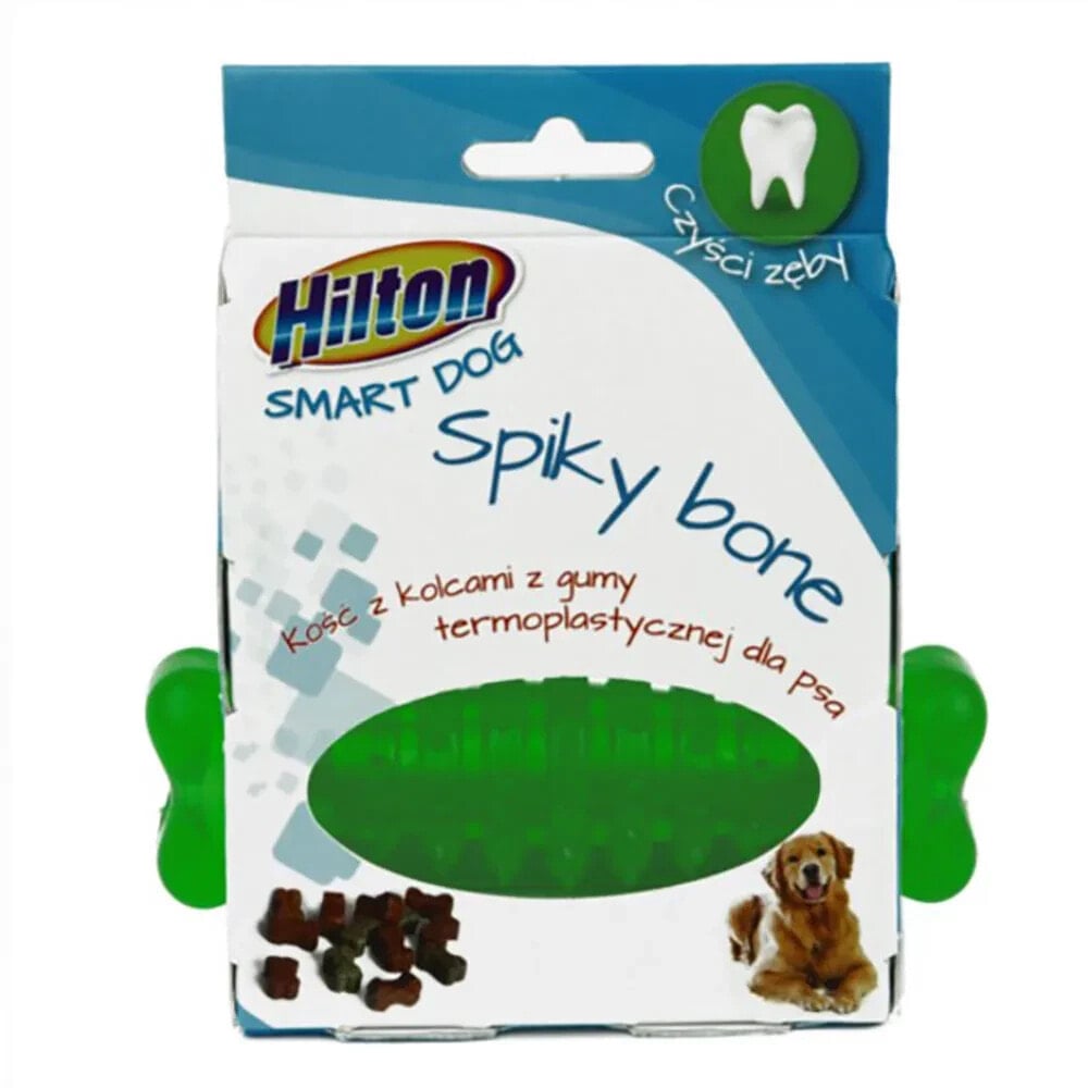 HILTON Spiky bone dog toy 12 cm