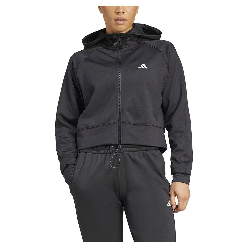 ADIDAS Aeroready Game And Go Fleece tracksuit jacket