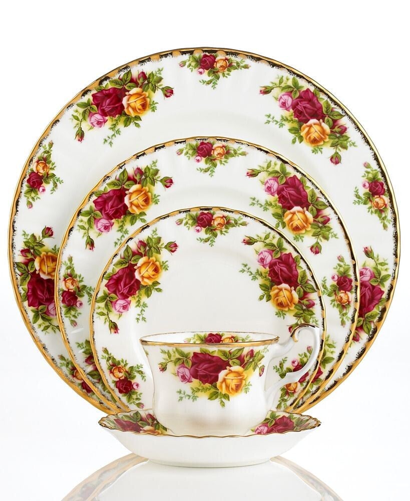 Royal Albert old Country Roses 5-Piece Place Setting