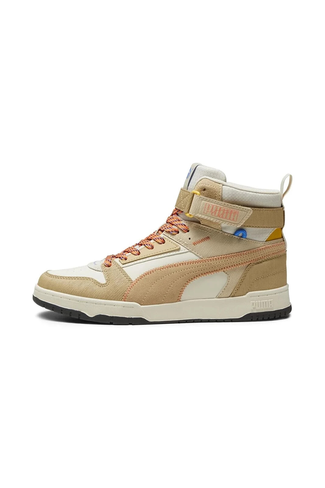 394677-02 Puma Rbd Game Open Road Alpine Snow-Sand Dune Erkek Spor Ayakkabı Kahve