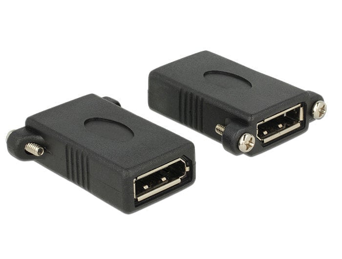 DeLOCK DisplayPort 1.1 F-F Черный 85123