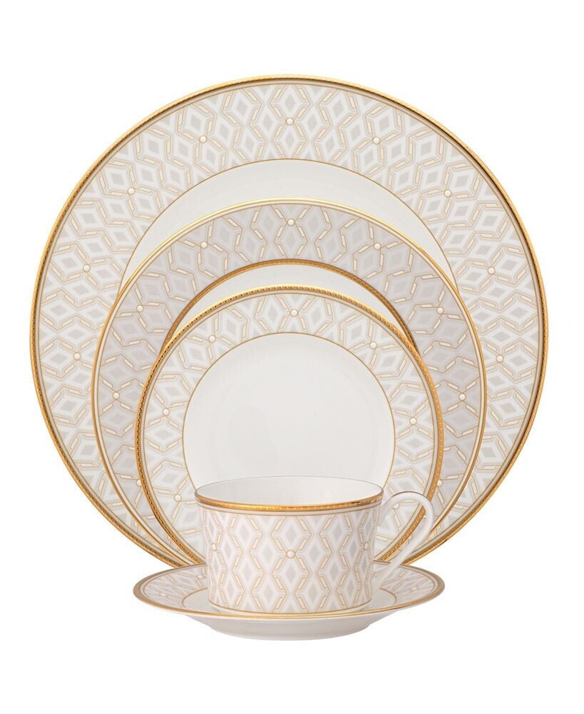 Noritake noble Pearl 5 Pc Place Setting