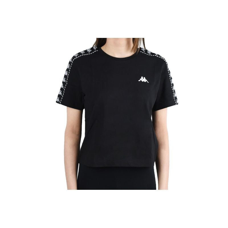 Женская черная футболка Kappa Inula T-Shirt Junior 309090-19-4006