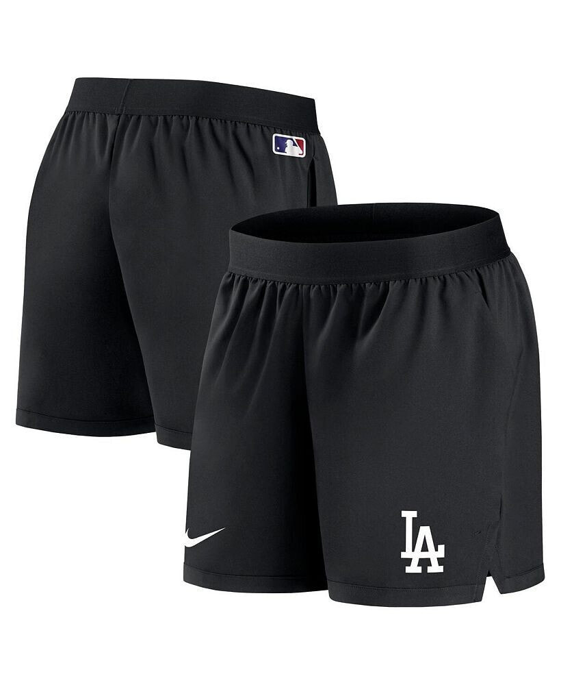 Nike women's Black Los Angeles Dodgers Authentic Collection Team Performance Shorts