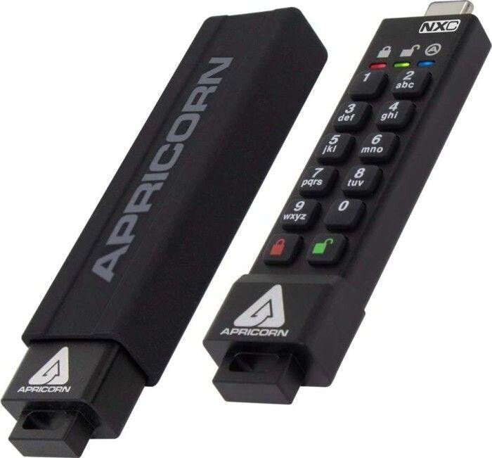 Pendrive Apricorn Aegis Secure Key 3NXC, 8 GB (ASK3-NXC-8GB)