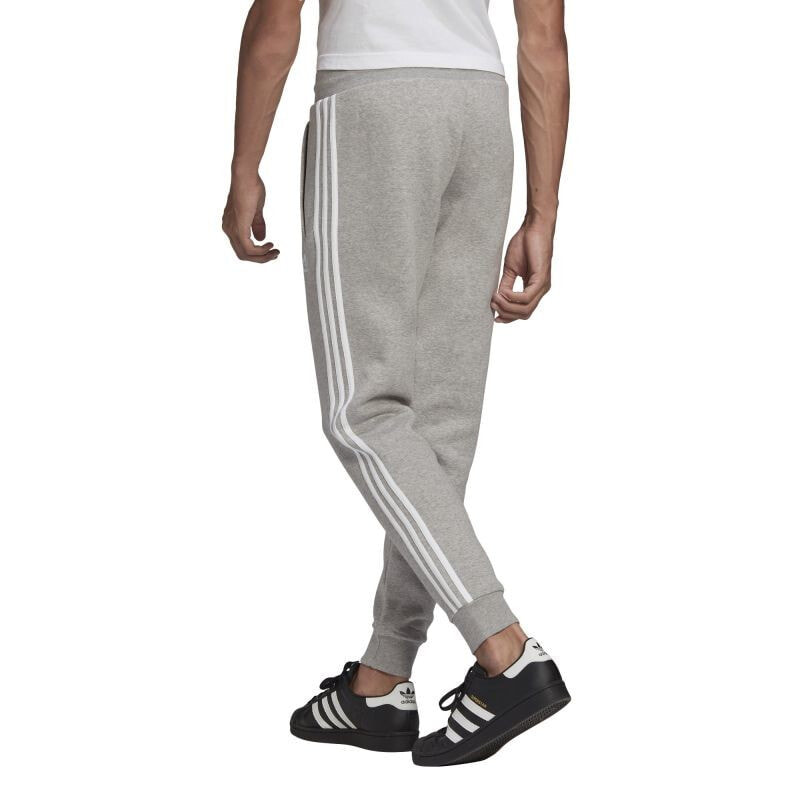 Мужские брюки спортивные серые зауженные летние трикотажные с лампасами на резинке джоггеры Adidas 3-stripes M GN3530 pants размер XXL (193cm) — купить недорого с доставкой, 48955