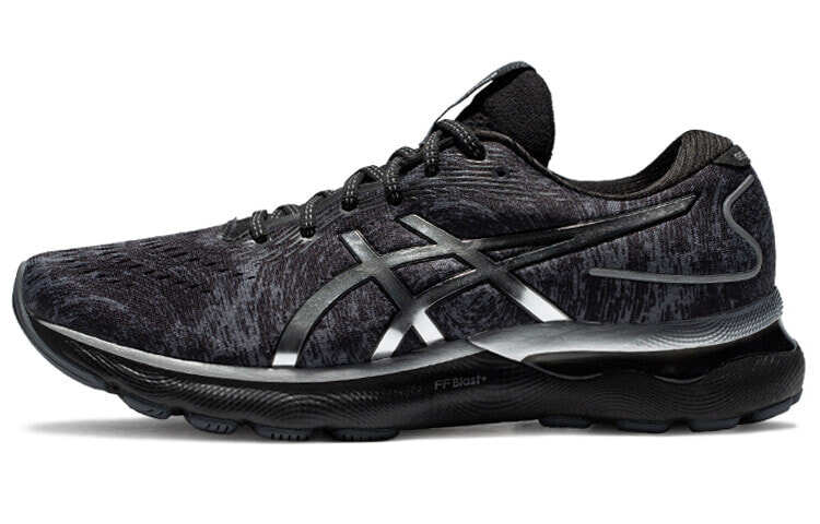 Asics GEL-Nimbus 24 Platinum 防滑耐磨 低帮 跑步鞋 男款 黑灰 / Кроссовки Asics GEL-Nimbus 24 Platinum 1011B358-020