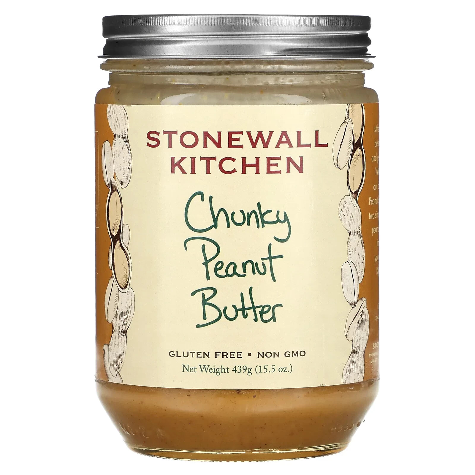 Chunky Peanut Butter, 15.5 oz (439 g)