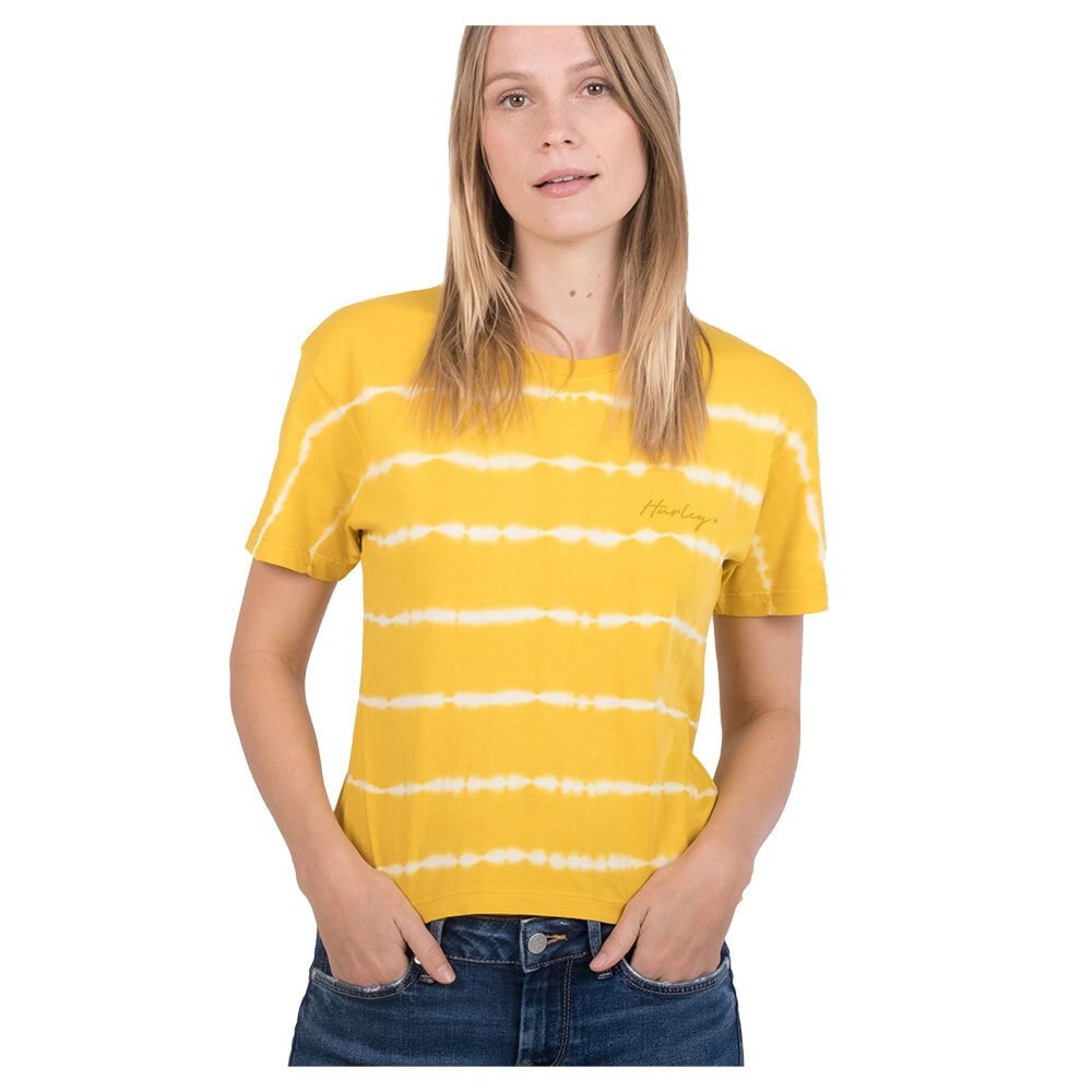 HURLEY Oceancare Palm Stripes Short Sleeve T-Shirt