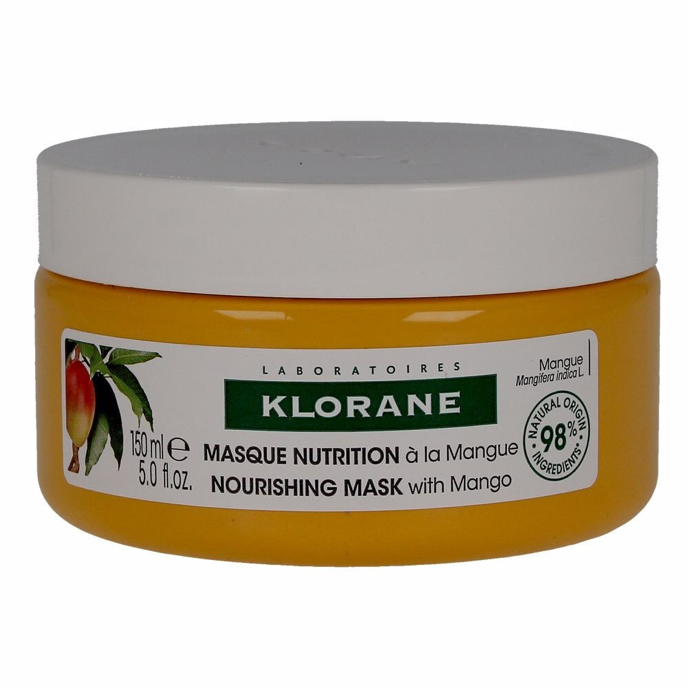 Klorane Nutrition Mango Hair Mask Питательная маска для волос с маслом манго 150 мл