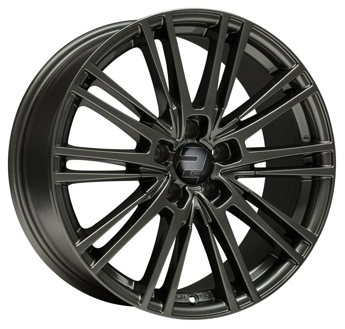 Колесный диск литой 2DRV WH18 dark gunmetal lackiert 7.5x17 ET45 - LK5/112 ML66.6