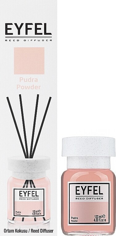 Aroma-Diffusor mit Duftstäbchen Puder - Eyfel Perfume Reed Diffuser Powder