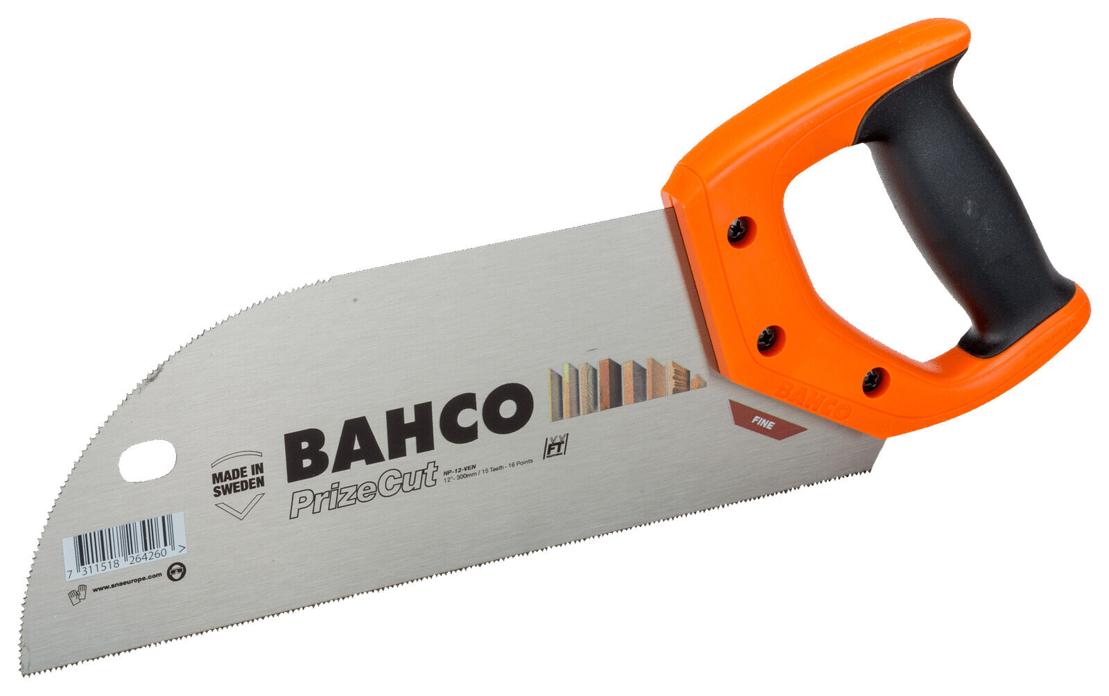 Bahco NP-12-VEN 30 cm Черный, Оранжевый, Атласная сталь 7311518264260