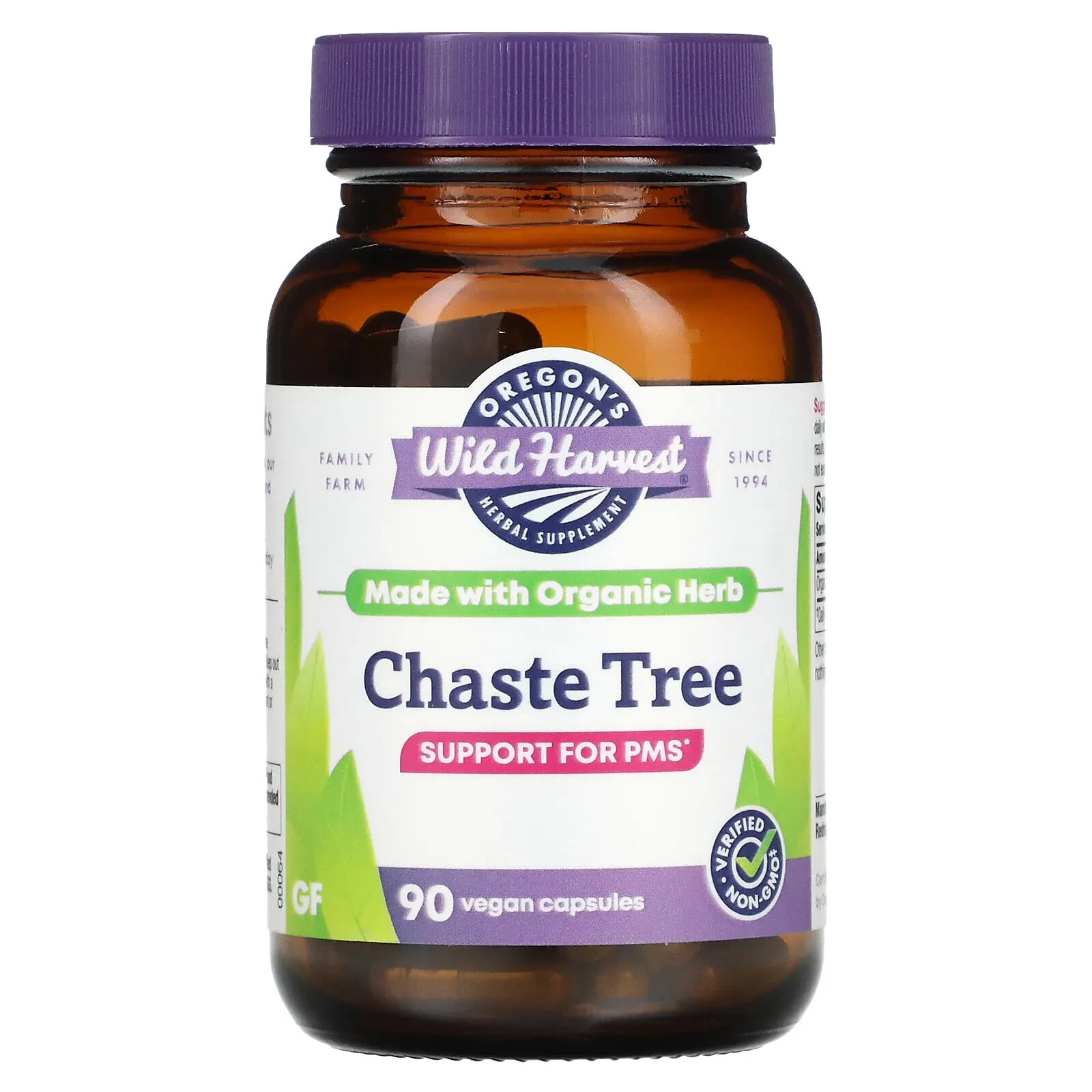 Chaste Tree, 90 Vegan Capsules