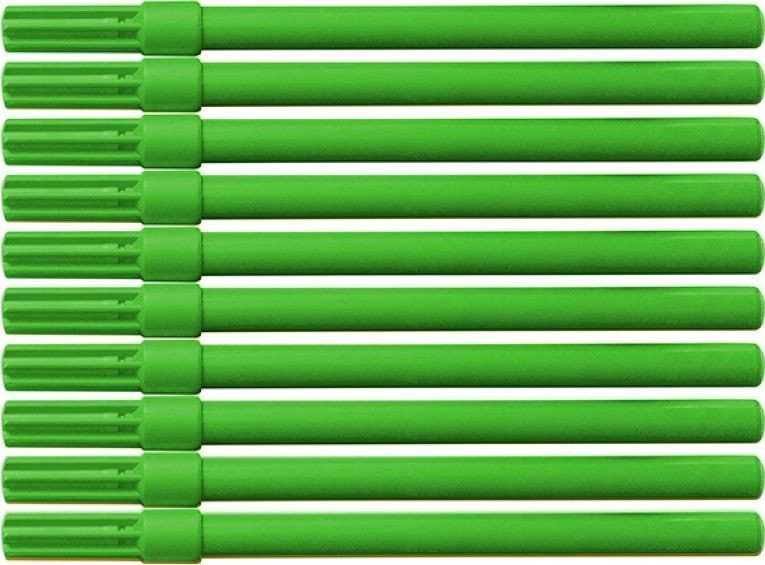 Набор фломастеров для рисования Office Products Flamaster biurowy OFFICE PRODUCTS, 10szt., zielony