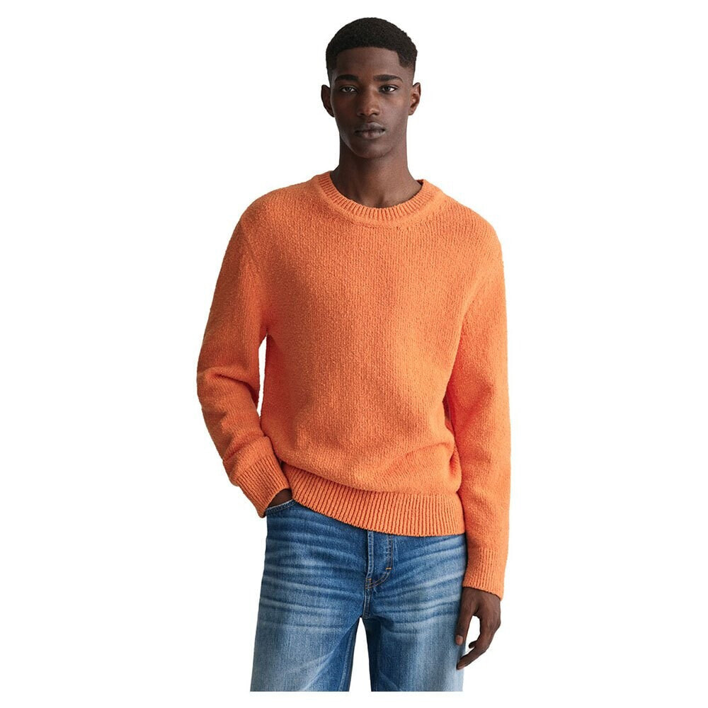 GANT Bouclé Crew Neck Sweater