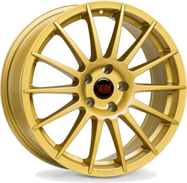 Колесный диск литой TEC Speedwheels AS2 gold 8.5x19 ET45 - LK5/112 ML72.5
