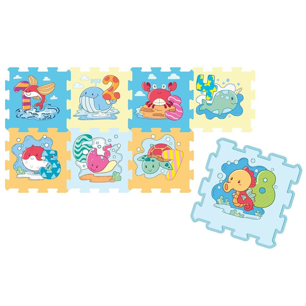 CB Puzzle Mat Numbers Under The Sea Eva Rubber