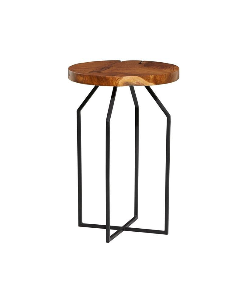 Rosemary Lane teak Wood Contemporary Accent Table