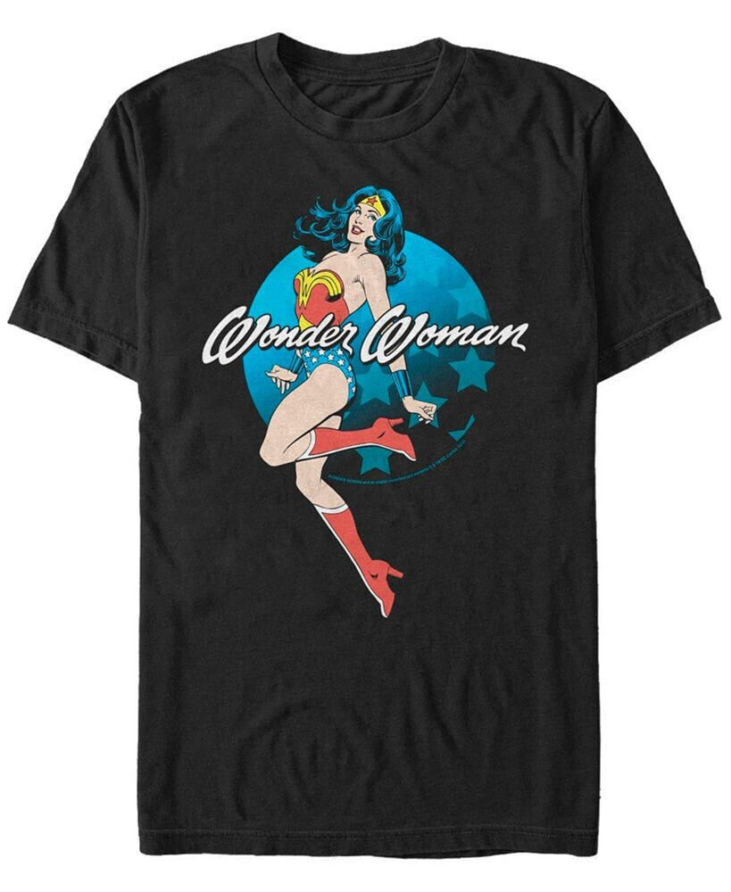 Men's Wonder Woman Wonder About Short Sleeve T-shirt
