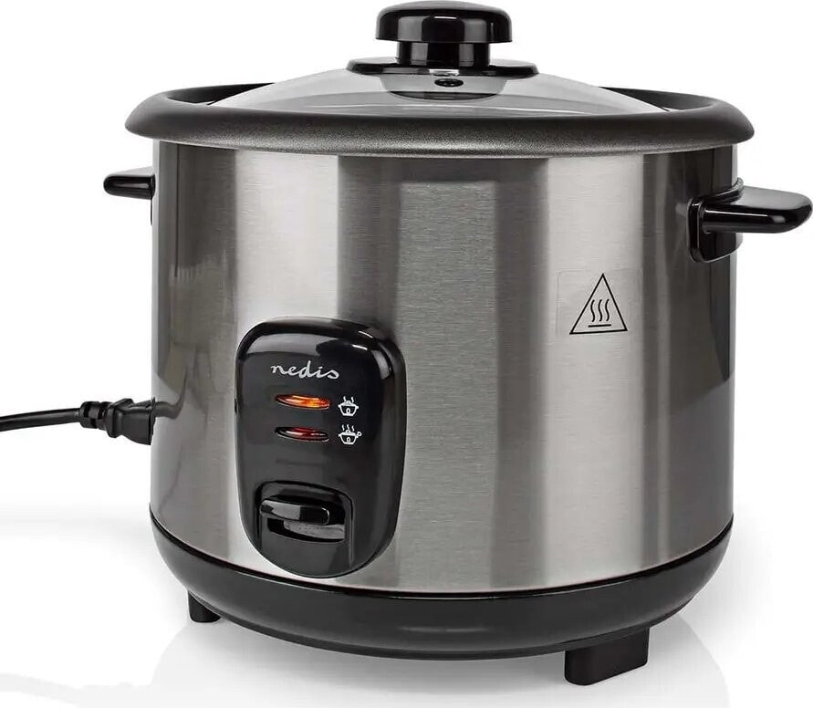 Multicooker Nedis Nedis KARC115AL szybkowar 1,5 l 500 W Srebrny