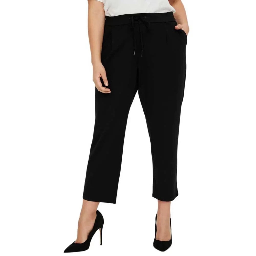 VERO MODA CURVE Eva Mid Rise Loose String Curve Pants