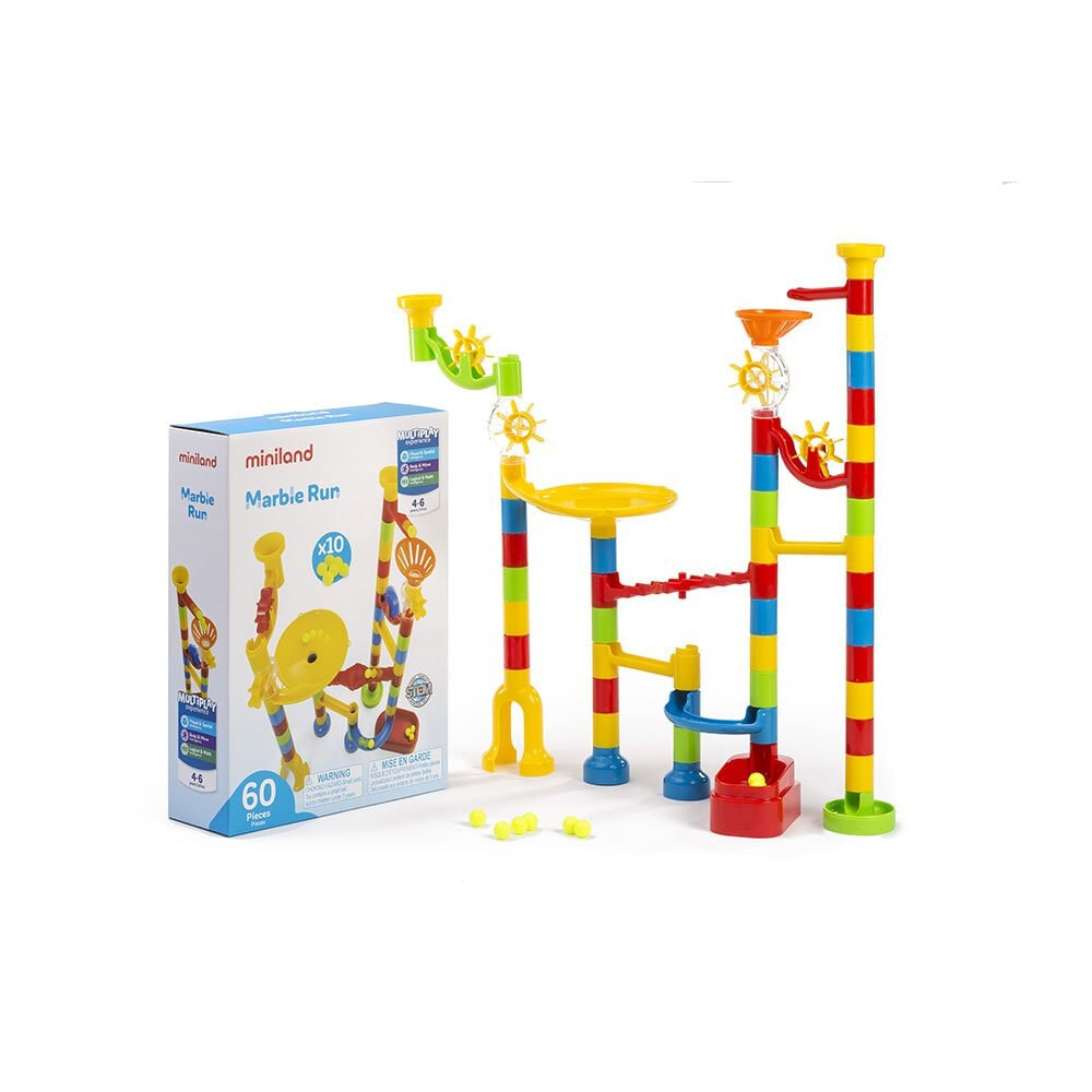 MINILAND Marble Run 60 Units