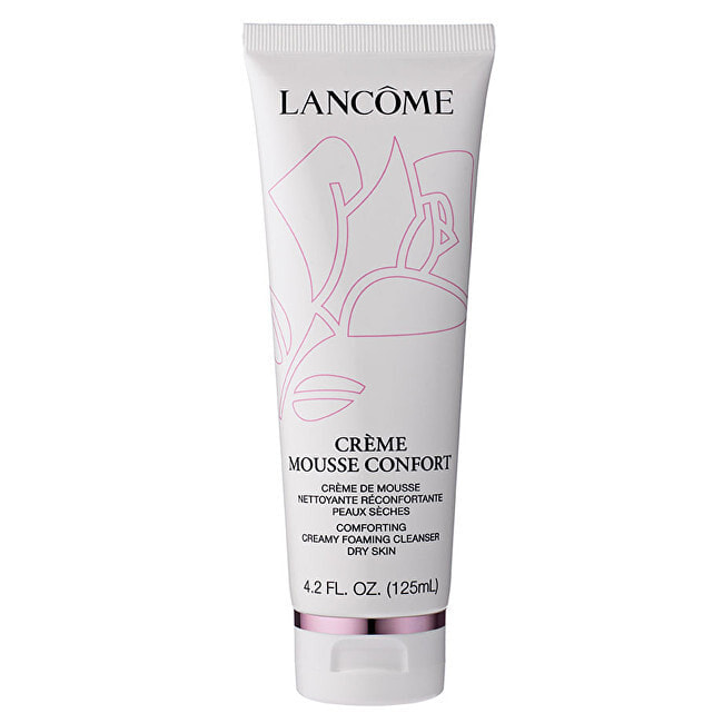 Cleansing Foam Cream for Dry Skin Creme-Mousse Confort (Comforting Cleanser Creamy Foam) 125 ml