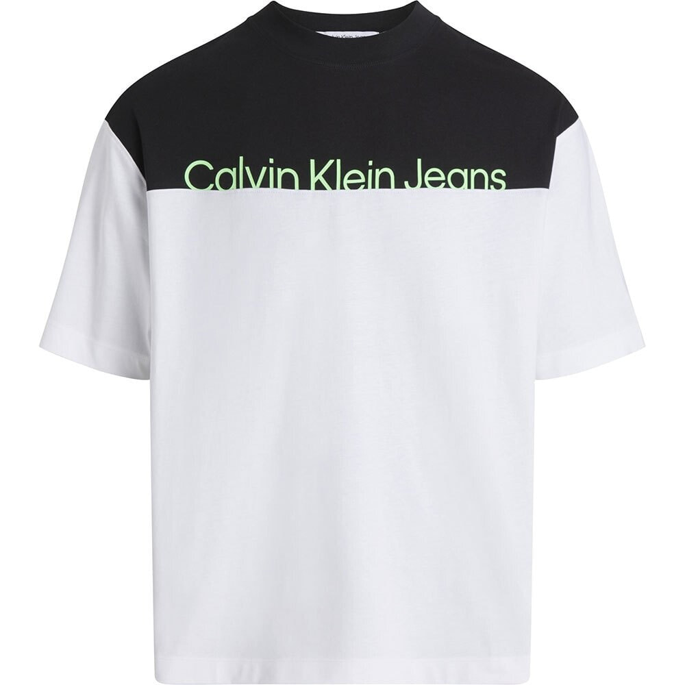 CALVIN KLEIN JEANS Institutional Colorblo Short Sleeve T-Shirt