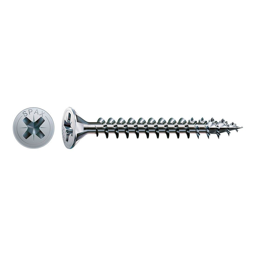 SPAX Wirox 4.0x25 mm Flat Head Wood Screw 20 Units