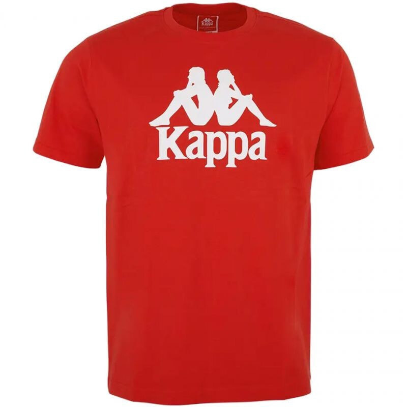 Мужская спортивная футболка красная с логотипом Kappa Caspar Jr. 303910J 619 T-shirt