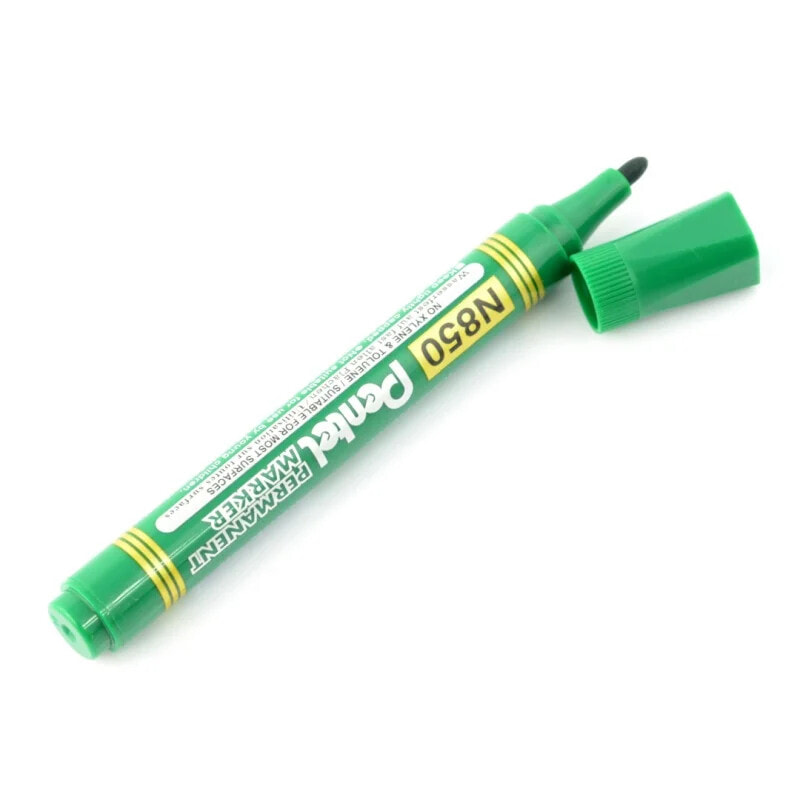 Постоянный зеленый маркер - Pentel N850