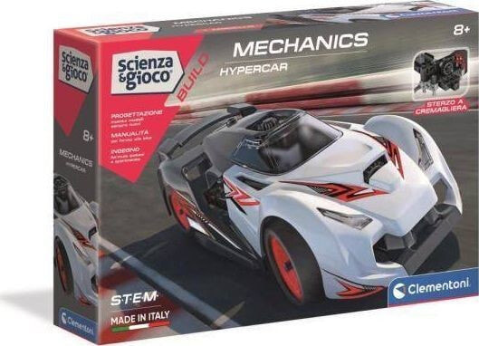 Clementoni Laboratorium Mechaniki. Samochód wyścigowy Hypercar